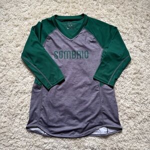 Sombrio Women's Vista Cycling Jersey. 3/4 length sleeves. Sz Med. GREAT Shape!